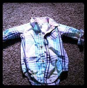 Baby boys dress onesie
